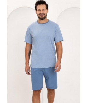 Мужская пижама REGINA 508, синяя / XXL