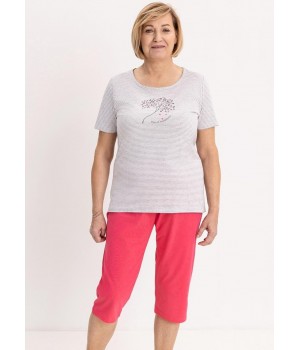 Женская пижама REGINA 732 малиновый / XXL