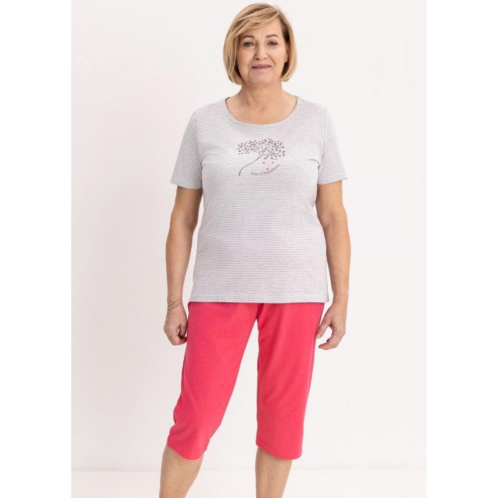 Женская пижама REGINA 732 малиновый / XXL