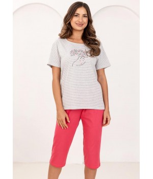 Женская пижама REGINA 732 Малиновый /L