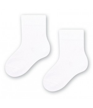 ШКАРПЕТКИ STEVEN 146 ДЛЯ ДИТЯЧИХ 23-25 білі