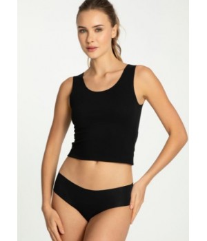 БАВОВНЯНА БІЛКА-ТОП JULIMEX COTTON MOOD ЧОРНИЙ /M