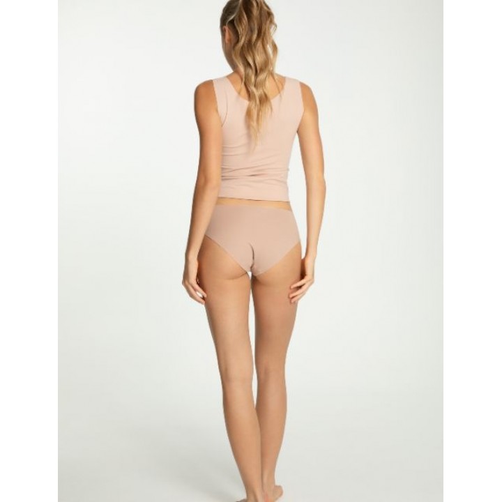 БАВОВНЯНА БАЙКА-ТОП JULIMEX, БЕЖЕВИЙ /XL