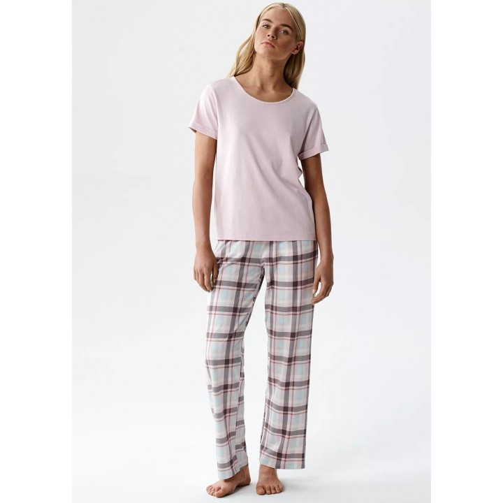 Піжама ATLANTIC NLP-513 WL26 пудрового кольору /M