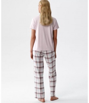 Піжама ATLANTIC NLP-513 WL26 пудрового кольору /S