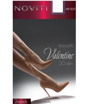 Носки NOVITI SD002-W-02 20 ден, бежевые