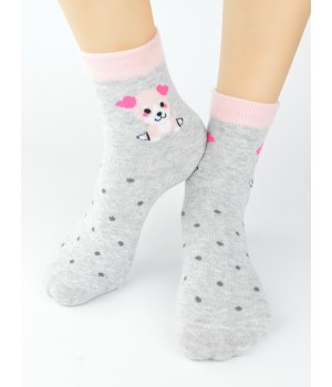 Носки NOVITI SB007-G-03 для девочек, размер 27-30