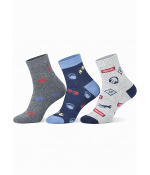 Детские носки до щиколотки NOVITI SB132-B-02, размеры 27-30