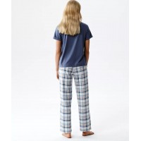 PIŻAMA ATLANTIC NLP-513 WL26 GRAFITOWY /M