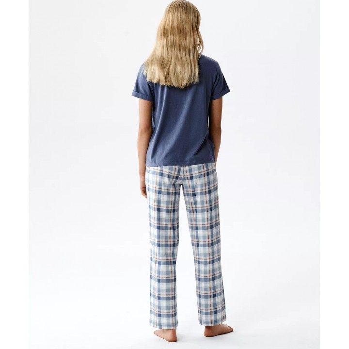 PIŻAMA ATLANTIC NLP-513 WL26 GRAFITOWY /M