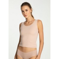 KOSZULKA JULIMEX COTTON MOOD TANK TOP BEŻ /XXL