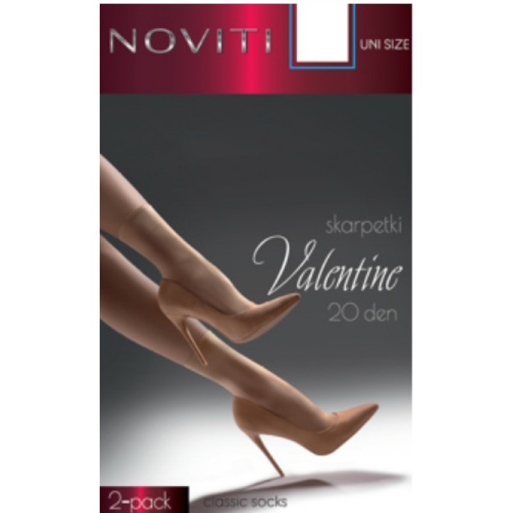 Носки NOVITI SD002-W-03 20 ден, натуральные