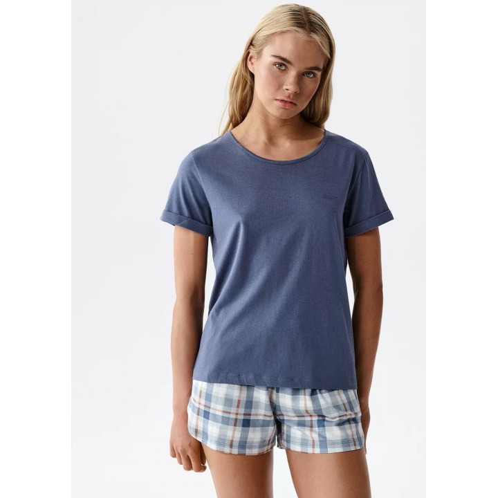 PIŻAMA ATLANTIC NLP-512 WL26 GRAFITOWY /XL