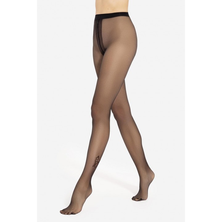 Колготки з татуюванням GATTA WZ 27 NERO /3