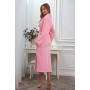 L&L Женский банный халат 2620, длинный, абрикосовый /XXL