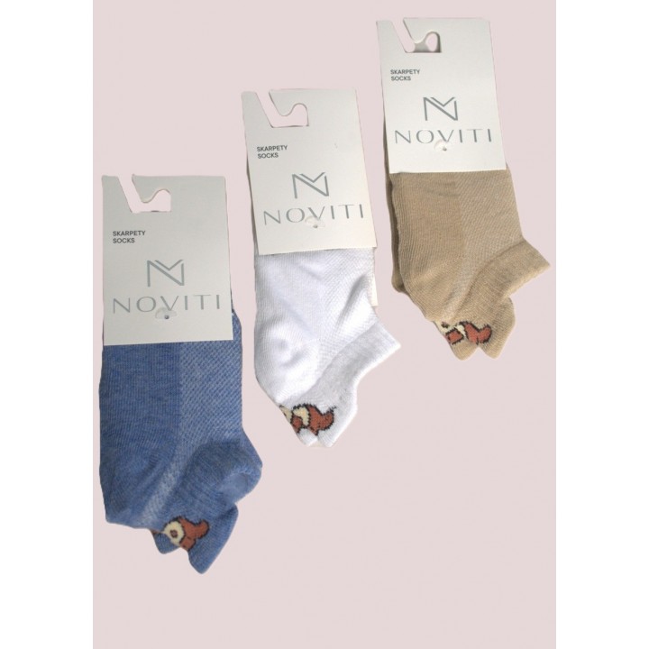 NOVITI ST079-B-01 Пуфки для ніг для хлопчика з плюшевим ведмедиком 19-22