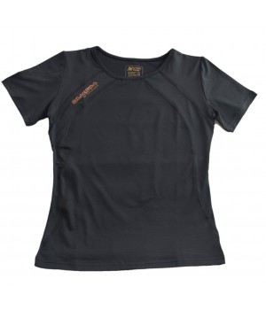 KOSZULKA ACTIVE WEAR SPORTOWA 43959 40 czarny