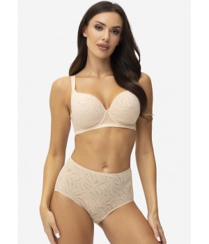 ВИСОКІ ТРУСИКИ-БІКІНІ GATTA FULLER БЕЖЕВІ /M