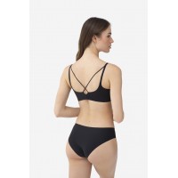 BIUSTONOSZ GATTA FRONTOPEN CZARNY /80C