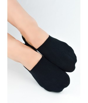 Носки NOVITI FEET SN063-W-03 СИЛИКОНОВЫЕ ЧЕРНЫЕ 35-38