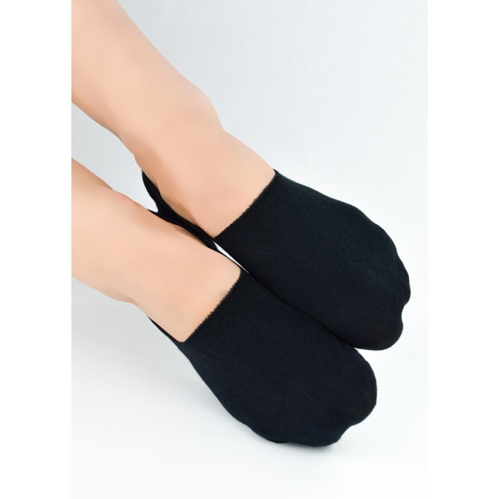 Носки NOVITI FEET SN063-W-03 СИЛИКОНОВЫЕ ЧЕРНЫЕ 35-38