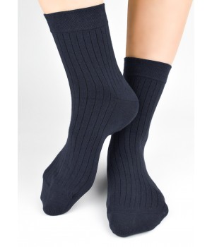 Носки до щиколотки NOVITI SB178-M-03, графитовые, размеры 39-42