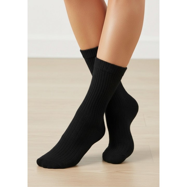 ЖІНОЧІ ШКАРПЕТКИ MARILYN, ВОВНЯНІ, М'ЯКІ, ЧОРНІ, 36/41