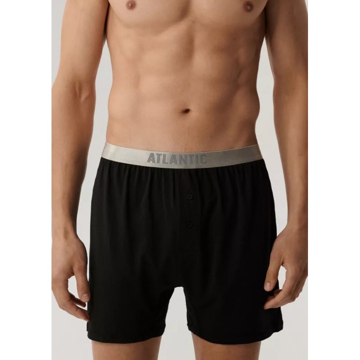 Боксерские шорты ATLANTIC 2BMB-005 черные /M