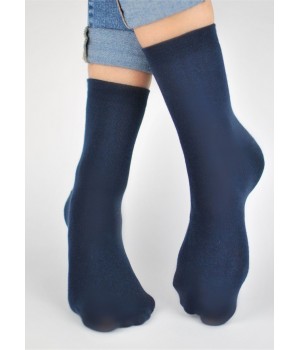 Детские носки NOVITI SB005-U-03, темно-синие, размер 27-30