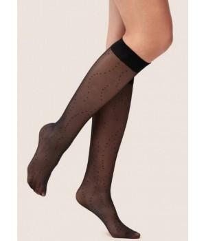 ГАРНИРЫ GABRIIELLA AGNA NERO ДО КОЛЕНА