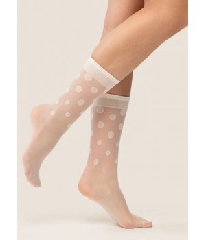 КРЕМОВІ ШКАРПЕТКИ GABRIELLA SAVI