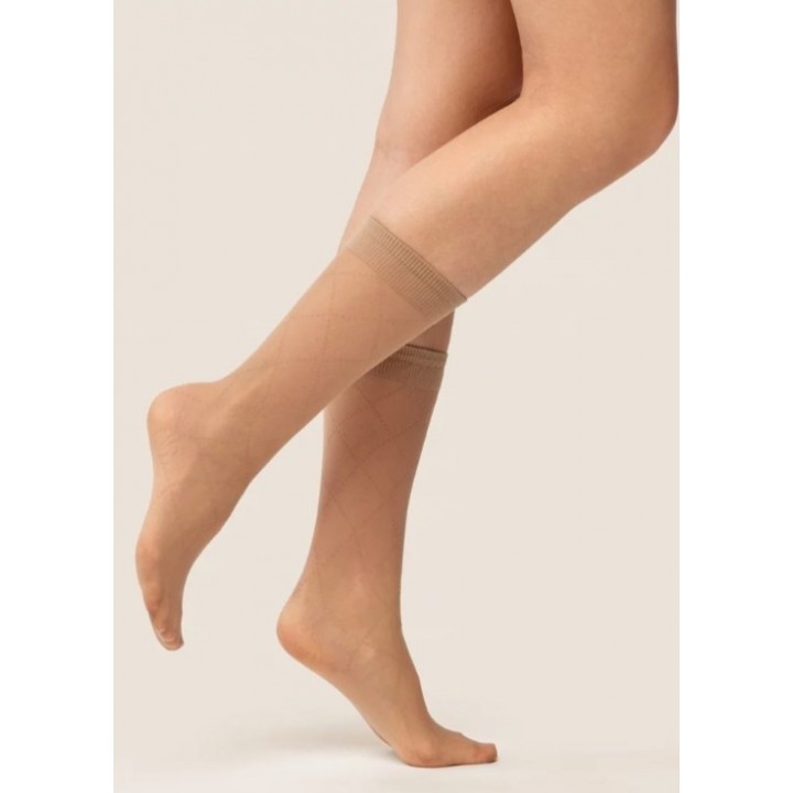 SKARPETY GABRIELLA FLER BEIGE