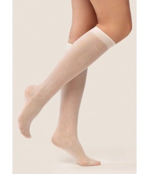 ГАРБІЕЛЛА НОЛА КРЕМОВІ ШКАРПЕТКИ ДО КОЛІН