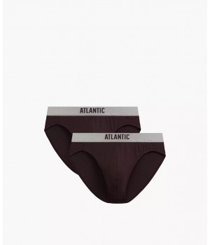 Трусы ATLANTIC BRIEFS 2MP-1589 WL26 коричневые / XXL
