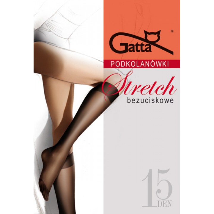 ШКАРПЕТКИ ДО КОЛІН GATTA STRETCH універсальні білі