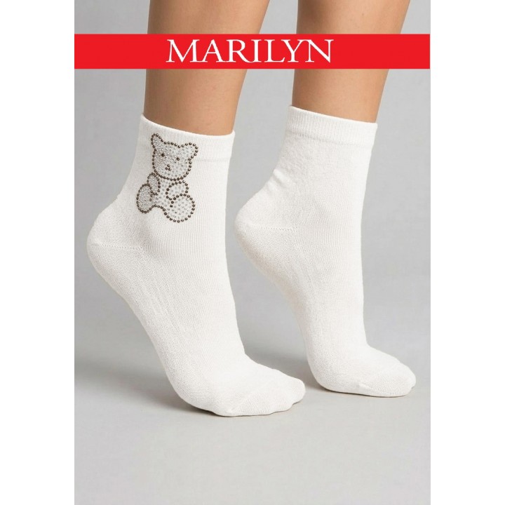 STOPKI MARILYN DAMSKIE F82 WHITE 36/40