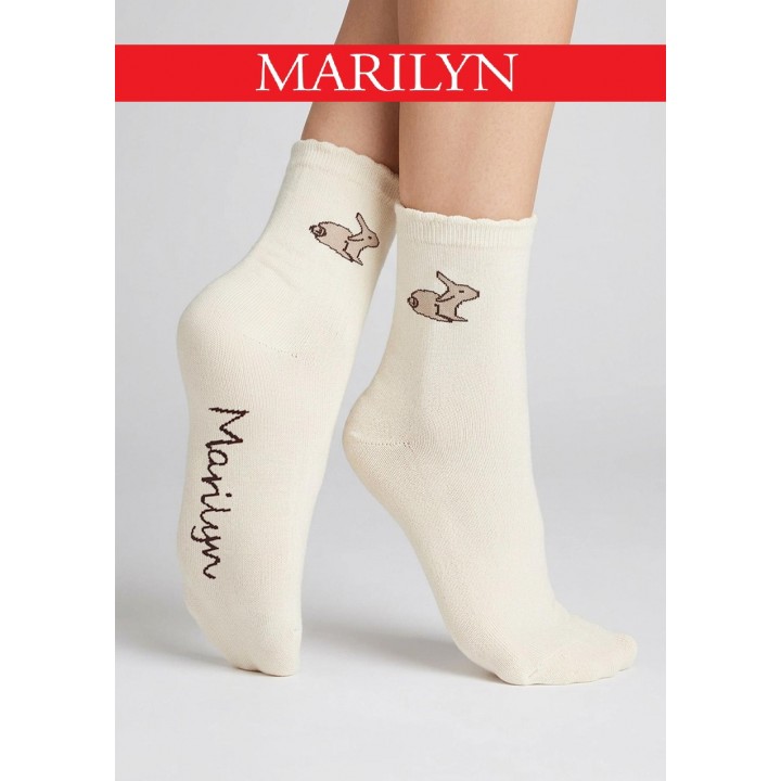 SKARPETY MARILYN SCP BUNNY ECRU 36/40