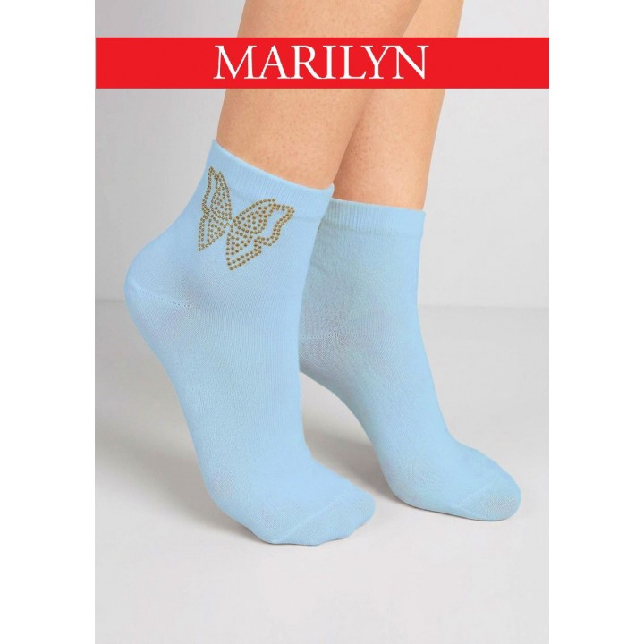 STOPKI MARILYN DAMSKIE F81 L BLUE 36/40