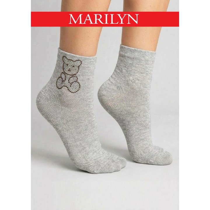 STOPKI MARILYN DAMSKIE F82 MELANGE 36/40