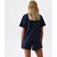 PIŻAMA ATLANTIC NLP-510 WL26 GRANATOWY /XL