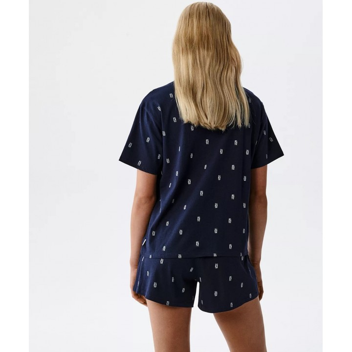 PIŻAMA ATLANTIC NLP-510 WL26 GRANATOWY /XL