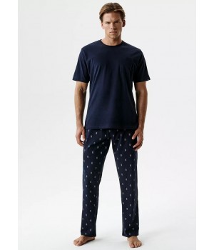 Піжама ATLANTIC NMP-403 WL26 темно-синього кольору /XL