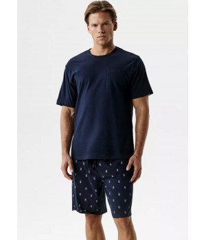 Піжама ATLANTIC NMP-402 WL26 темно-синього кольору /XL