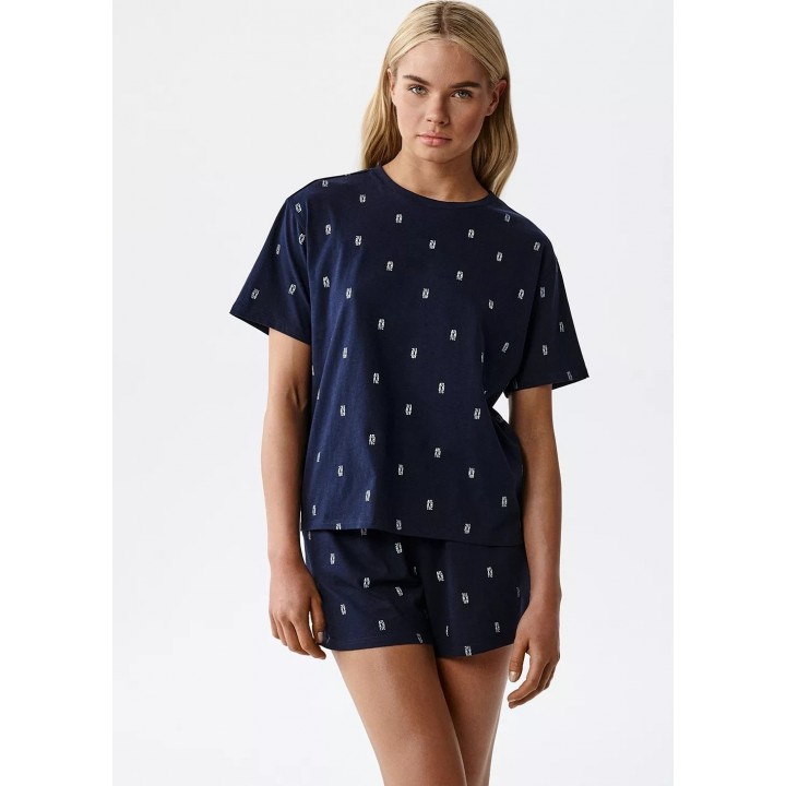 PIŻAMA ATLANTIC NLP-510 WL26 GRANATOWY /XXL