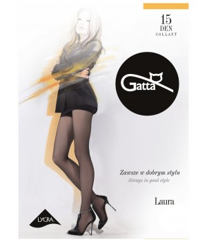 КОЛГОТКИ GATTA LAURA 15 ТЕМНЫЙ ШОКО /5