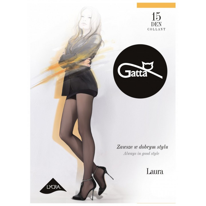 RAJSTOPY GATTA LAURA 15 DARK CHOCO /5