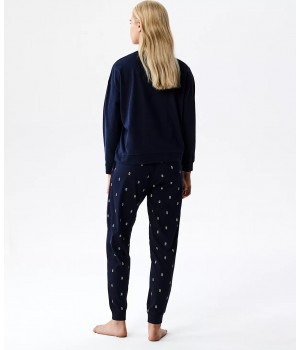 ATLANTIC NLP-514 WL26 ТЕМНО-СИНЯ ПІЖАМА /M