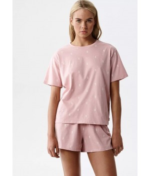 ATLANTIC NLP-510 WL26 СВІТЛО-РОЖЕВА ПІЖАМА /L