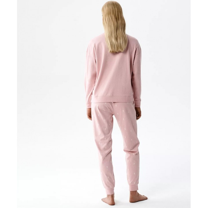 PIŻAMA ATLANTIC NLP-514 WL26 RÓŻOWY JASNY /XL