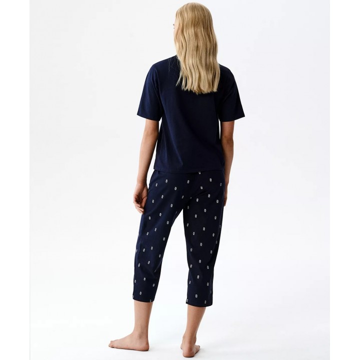 PIŻAMA ATLANTIC NLP-511 WL26 GRANATOWY /XL